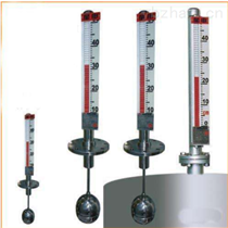 法兰连接顶装磁翻板液位计